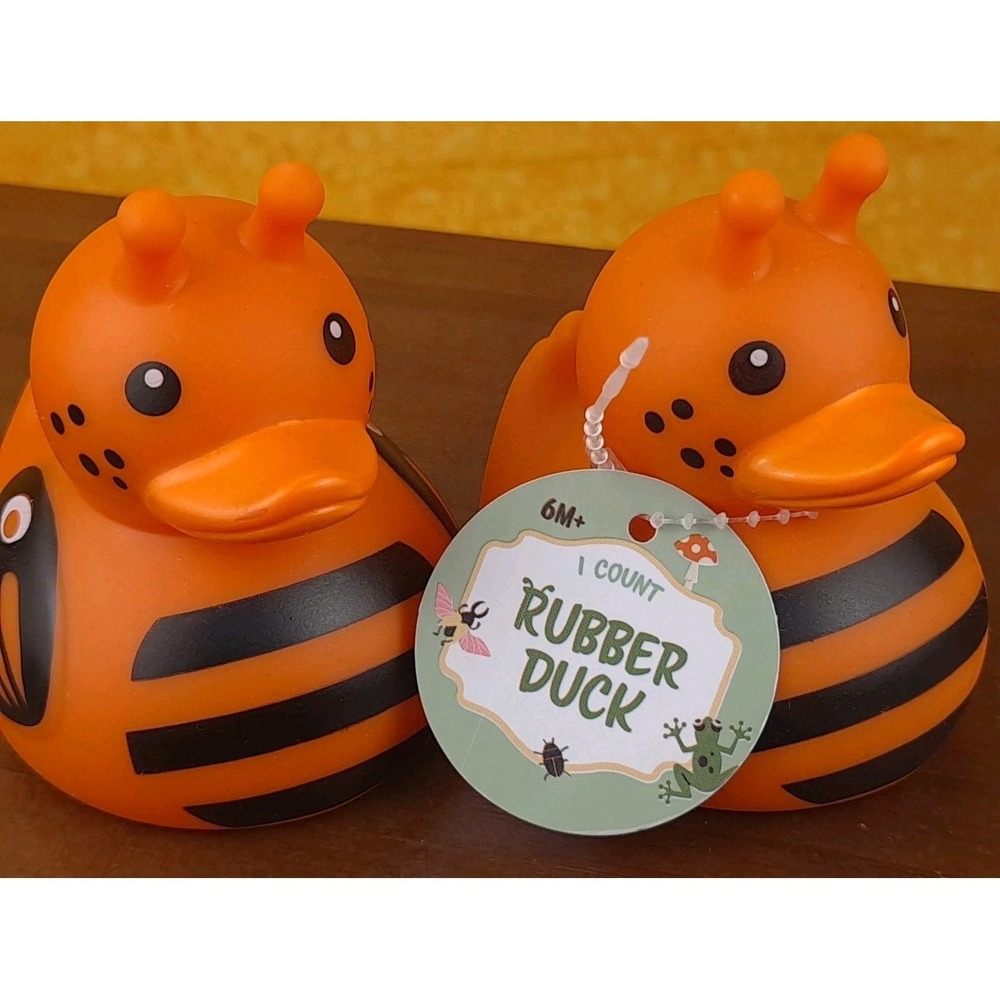 BUTTERFLY Rubber Duck Target Bullseye Playground Summer 2025 Lot Of 2 - Picture 8 of 9